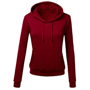 Sudadera con Capucha para Mujer, Transpirable, con Forro, Diseño Personalizado de Manga Larga, 100% Algodón, Estilo Casual y Logotipo Frontal - Product Image 2