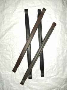 Banda para la frente de cuero de canal vacío de alta calidad para brida de caballo 14MM Todos los tamaños Acolchado suave y asequible a precio mayorista .. - Product Image 4
