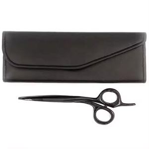 Tijeras de Peluquería Profesionales de Acero Inoxidable al por Mayor, Acabado con Recubrimiento Negro, con Cuchillas Afiladas y Diseño Personalizable - Product Image 2