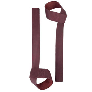 สายรัดยกน้ำหนักหนังแท้พร้อมโลโก้สั่งทำพิเศษ รองรับข้อมืออย่างสบาย ปรับแต่งได้สำหรับการออกกำลังกาย - Product Image 1