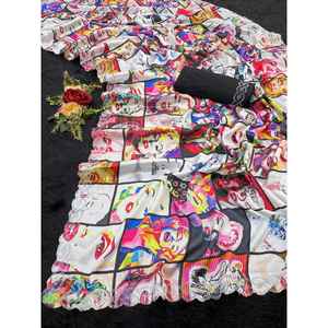 Nueva Colección de Saris Estampados de Alta Demanda de Fabzone, Vestidos Casuales de la India - Product Image 1