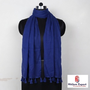 Lightweight Solid Color <b>Scarf</b> Material Mill for Cotton Viscose Polyester Blends B2B Wholesale Private Label Production - Product Image 3