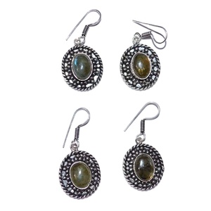 Venta al por mayor de moda pendiente de limón piedras - Product Image 4