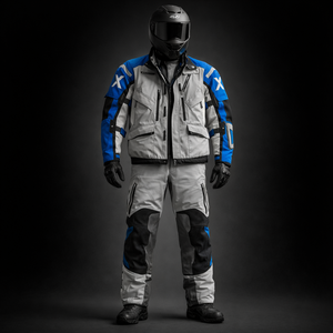 Traje de Motociclismo para Todo Clima, Aventura y Turismo, con Forro Impermeable y Cálido Extraíble, Talla Personalizada, Transpirable - Product Image 1