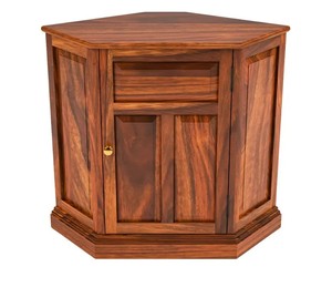 Solid Wood Corner Base <b>Cabinet</b> | <b>Small</b> Wooden <b>Storage</b> Cupboard | Wholesale Living Room Furniture | Home Furniture - Product Image 5