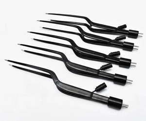 Juego de 5 Pinzas Bipolares de Bayoneta Americanas Antiadherentes para Irrigación - Product Image 1
