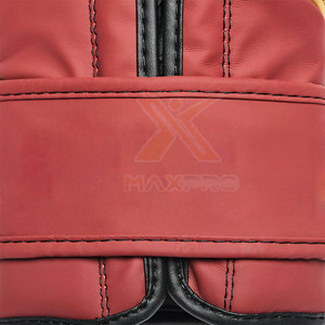 นวมชกมวยสำหรับผู้ใหญ่และเยาวชน รุ่นใหม่ ทำจากหนัง ระบายความชื้นได้ดี แบบ unisex ปิดด้วยแถบตีนตุ๊กแก ปรับแต่งได้ตามต้องการ - Product Image 6