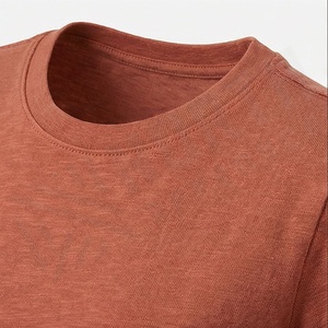 Ladies Summer <b>Flowy</b> Flannel Denim 3D Print Hole Detail Custom Women Cropped Tees Activewear Breathable Customized Color - Product Image 4