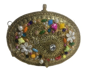 Women Vintage Purse For <b>Wedding</b> Partyware Anniversary High Quality Metal <b>Clutch</b> Bags with Stones Wholesale Designer Handbags - Product Image 1