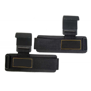 ตะขอเกี่ยวสำหรับยกน้ำหนักแบบกำหนดเองได้ พร้อมสายรัดข้อมือนีโอพรีนหนา สำหรับออกกำลังกายในยิม - Product Image 4