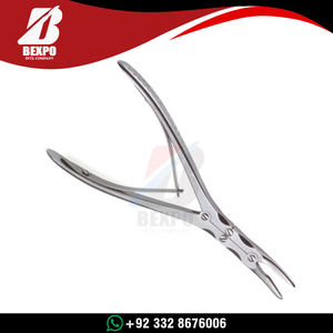 Instrumentos Ortopédicos Profesionales: Pinzas de Hueso Beyer de Diseño Curvo, de Acero Inoxidable de Alta Resistencia - Product Image 3