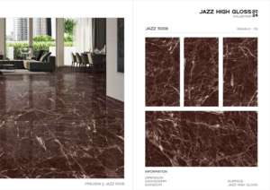 Azulejo de Porcelana Royal Jazz de Alto Brillo, Formato Grande 600x1200, Superficie Premium para Pared y Suelo, Colección de Diseño Moderno para Interiores y Exteriores - Product Image 5