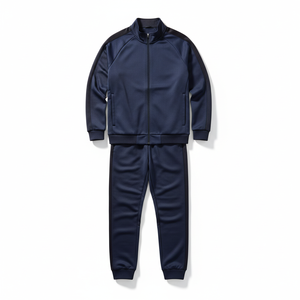 Survêtement de football sportif imprimé 100 % polyester, unisexe, deux pièces, pour l'entraînement, vente en gros, fabricant OEM, fournisseur - Product Image 1