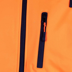 Latest Design Customized <b>High</b> Quality Wholesale 2026 Light Weight Breathable <b>High</b>-<b>Visibility</b> Front Pockets Safety <b>Softshell</b> Work - Product Image 6