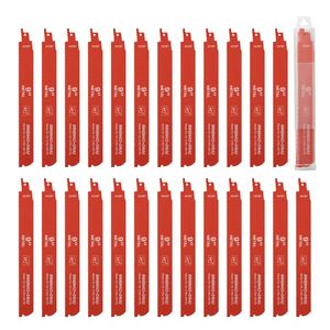 Confezione da 25 Lame per Sega a Gattuccio Bimetalliche 14/18 TPI con Gambo Universale e Denti Affilati per Taglio Rapido - Product Image 2