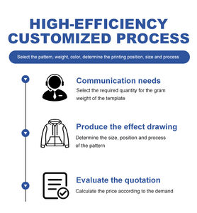 Ensemble de survêtement épais et surdimensionné avec logo personnalisé, coupe droite, coupe ample, avec coutures contrastées, pour l'hiver, haute qualité - Product Image 4