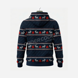 2026 Christmas Sale Autumn Men's Fleece Hoodies Designer Clothes High Quality Wholesale Solid Embroidered Pullover Heavyweight - Product Image 4