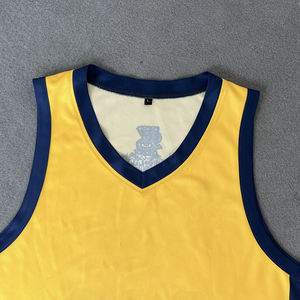 Ropa de Baloncesto para Hombre Adulto - 100% Poliéster, Estampado Digital 3D, Sin Mangas, Transpirable, para Equipos Deportivos - Product Image 3