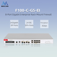 Firewalls Empresariales Gigabit de Última Generación H3C SecPath Serie F100-G5, Puertas de Seguridad Todo en Uno NGFW/IPS/AV/SSL VPN/AC