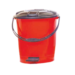 High Quality <b>Plastic</b> Pedal Dustbin Medium Size Trash Can with <b>Lid</b> Home Kitchen Office Bathroom Waste <b>Bin</b> Storage - Product Image 4