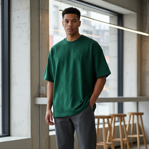 Manufacturer Custom Luxury Plain Oversized T Shirts 100 Cotton Heavyweight Graphic Printed Blank <b>Dropshipping</b> Tees - Product Image 3