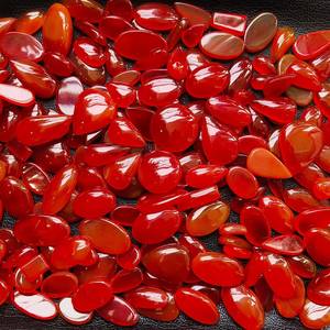 Natural Carnelian Cabochon Gemstone Oval Cut Heart Cut Mixed Shape Orange Red Loose Stone for Rings Pendants Jewelry Making - Product Image 5