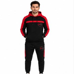 Conjunto Deportivo Premium para Hombre, Chaqueta con Cierre Completo y Pantalones Jogger, Ropa Deportiva de Dos Piezas para Gimnasio, Running, Casual y Actividades - Product Image 1