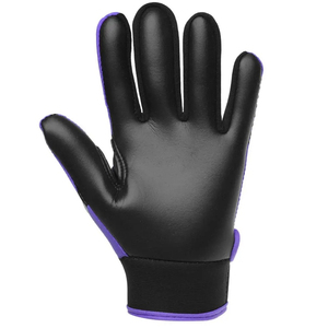 Gants de gardien de but de football noirs en gros, antidérapants, avec grip en latex, logo personnalisé, fournisseur OEM de gants de gardien - Product Image 2