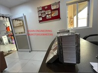 Machine de fabrication automatique de barquettes en feuille d'aluminium haute vitesse 60 PPM, équipement de production de barquettes alimentaires de qualité industrielle électrique