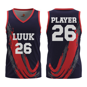 Uniformes de Baloncesto Personalizados con Cuello en V, 100% Poliéster, Transpirables y que Absorben la Humedad, para Hombres y Equipos - Product Image 6