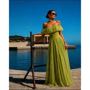 Vestido Largo Bohemio de Alta Calidad para Mujer, Estilo Casual con Encaje, Vestido Maxi para Vacaciones en la Playa, Fabricante para Mujeres - Product Image 4