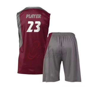 Vêtements de sport d'extérieur en polyester de haute qualité avec impression de logo personnalisée, uniforme de volley-ball - Product Image 4