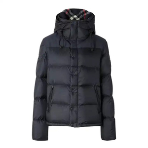 <b>Men</b> Custom Thin Embroidery Front Puffer Jacket Casual Outdoor Winter Coat Wholesale Factory Supply - Product Image 6