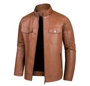 Chaqueta de Cuero con Calefacción para Hombre, Nueva Moda, Personalizada de Alta Calidad, Hecha en Pakistán, Tela de Lona de Alta Calidad, Cuello Alto - Product Image 1