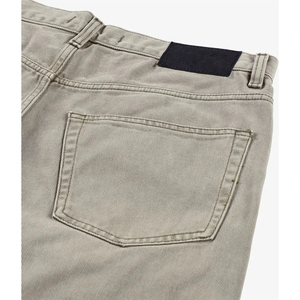 Pantalones Harem Grises para Hombre, Cintura Elástica, Lona de Algodón, Estilo Casual, Transpirables, Peso Medio, para Otoño - Product Image 6