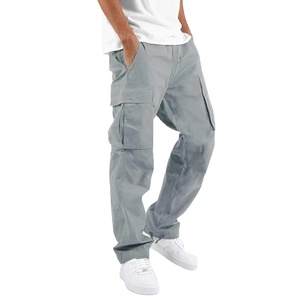 Pantalon cargo long pour homme, prix abordable, service OEM, qualité supérieure, respirant, en toile de coton, vente en gros - Product Image 5