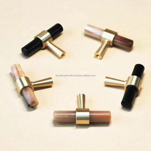 ลูกบิดมือจับประตูตู้ลิ้นชัก ทรงกลม ขายดีที่สุด สีธรรมชาติ - Product Image 2