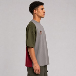 Camisetas Oversize para Hombre, Camisetas Oversize de Algodón para Hombre - Product Image 2