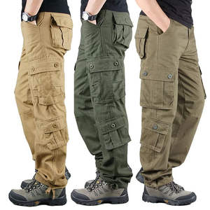 Prix de gros 2026 Pantalon cargo long décontracté à coupe ample, séchage rapide, multi-poches, personnalisable pour ouvriers - Product Image 4