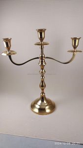 Vintage Metal Candelabras - Heavy-Duty Solid Brass Taper <b>Candle</b> Stand <b>Bulk</b> Manufacturer - Product Image 3