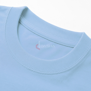 เสื้อยืดคอตตอนทรงบ็อกซี่ฟิต โอเวอร์ไซส์ ยูนิเซ็กส์ ไซส์พลัส รับออกแบบโลโก้ตามสั่ง ขายส่ง OEM MOQ ต่ำ - Product Image 5