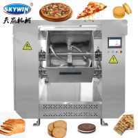 Machine à biscuits fournie par le fabricant, mélangeur de pâte horizontal pour boulangerie, mélangeur de pâte pour usine, machine à fabriquer des biscuits