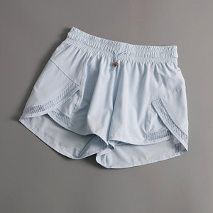 Shorts de sport pour femmes Wearpex, en polyester micro-extensible écologique, taille mi-haute, coupe régulière, séchage rapide, respirant, pour yoga et cyclisme - Product Image 5