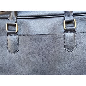 Elegant Genuine Saffiano Leather Laptop <b>Bag</b> Soft Satchel <b>Bag</b> Computer Messenger Design <b>for</b> Office Travel <b>Men</b> Women - Product Image 3