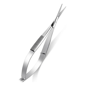 Ciseaux à cils de précision finition or, outil de beauté pour la coupe et le stylage des cils - Product Image 2