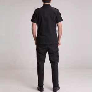 ขายตรงจากโรงงาน ชุดยูนิฟอร์มรปภ. ไซส์ใหญ่สำหรับผู้ชาย / ชุดยูนิฟอร์มรปภ. หลายสี มีกระเป๋าหลายช่อง ขายส่ง - Product Image 4