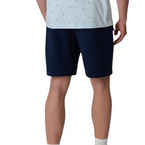 Shorts de sport décontractés pour hommes en molleton de coton doux, pour la gym et l'entraînement, avec taille élastique et cordon de serrage, confortables et légers - Product Image 2