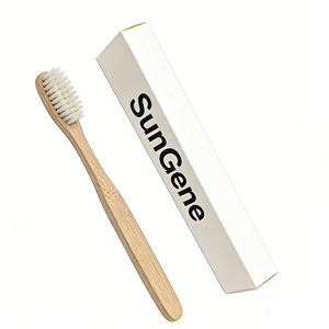 Cartons de dentifrice en papier kraft avec logo personnalisé, revêtement UV et gaufrage, emballage cosmétique écologique pour la vente en gros - Product Image 1