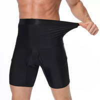 Pantalones Cortos Deportivos de Compresión para Hombre, de Secado Rápido, Transpirables, Cómodos, de Lona, Cintura Media Elástica, Color Sólido