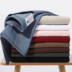 เสื้อยืดผู้ชายผ้าฝ้าย 100% ขายส่ง ปรับแต่งโลโก้ได้ สีพื้น ทรงหลวม โอเวอร์ไซส์ พิมพ์ลายฟิตเนส เสื้อยืดราคาถูก - Product Image 6